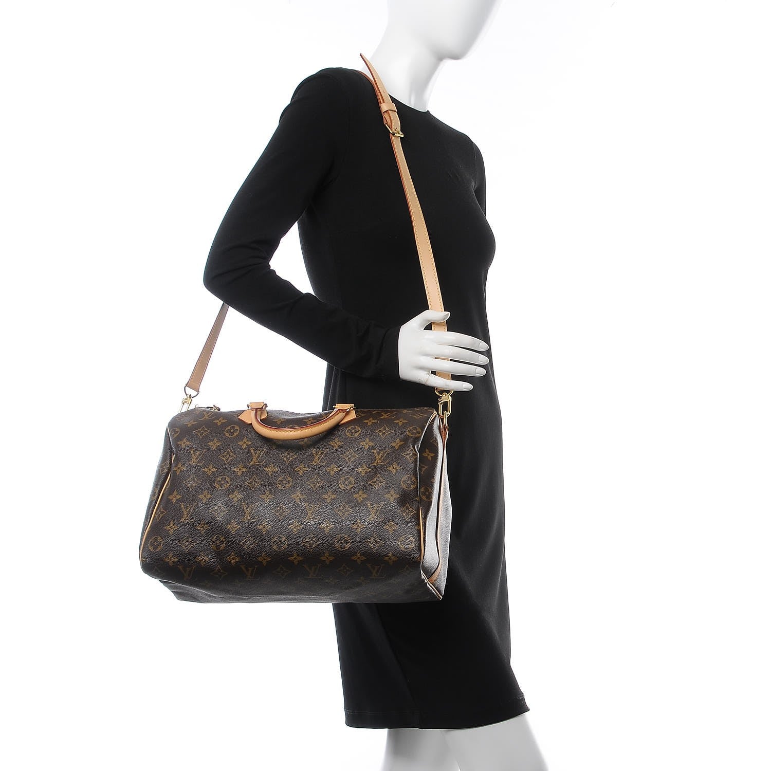 Louis Vuitton Monogram Speedy Bandouliere 35 3 of 8
