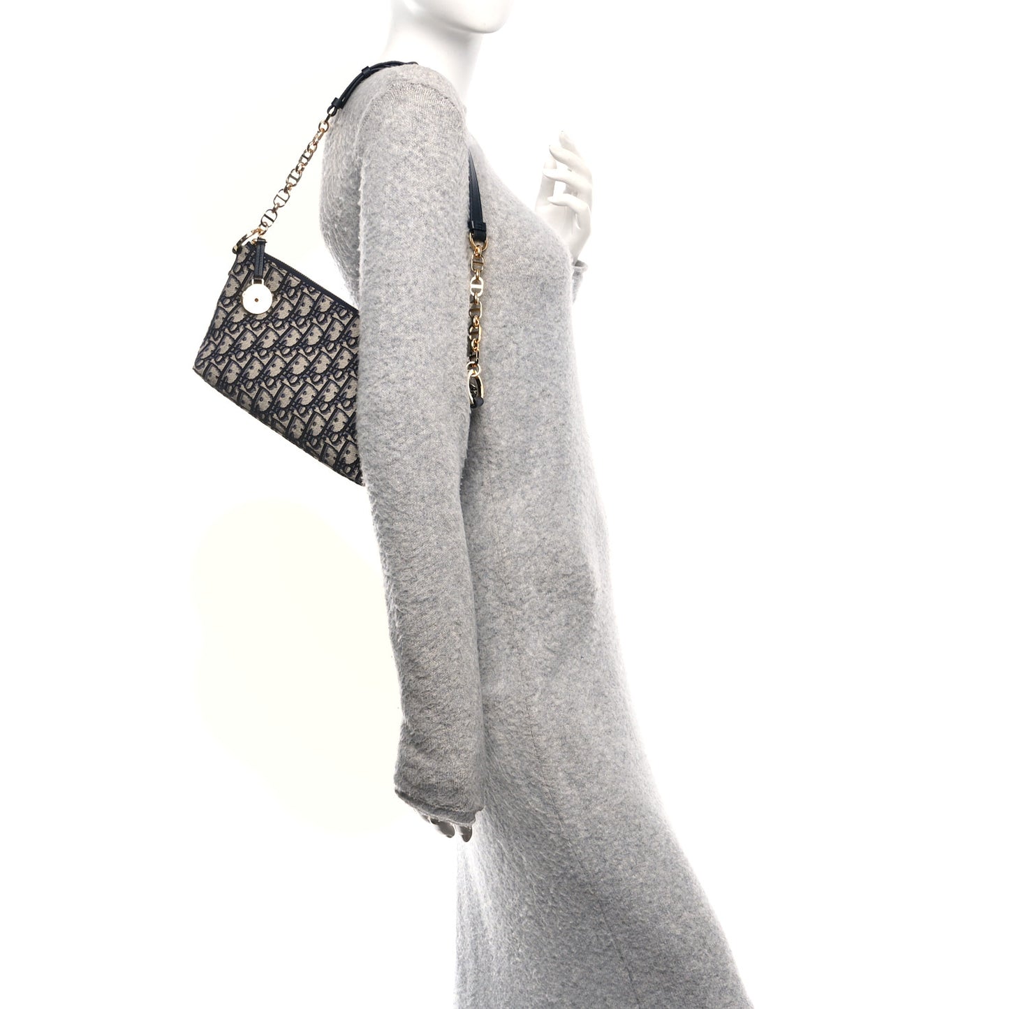 Oblique DiorStar Hobo Bag Blue