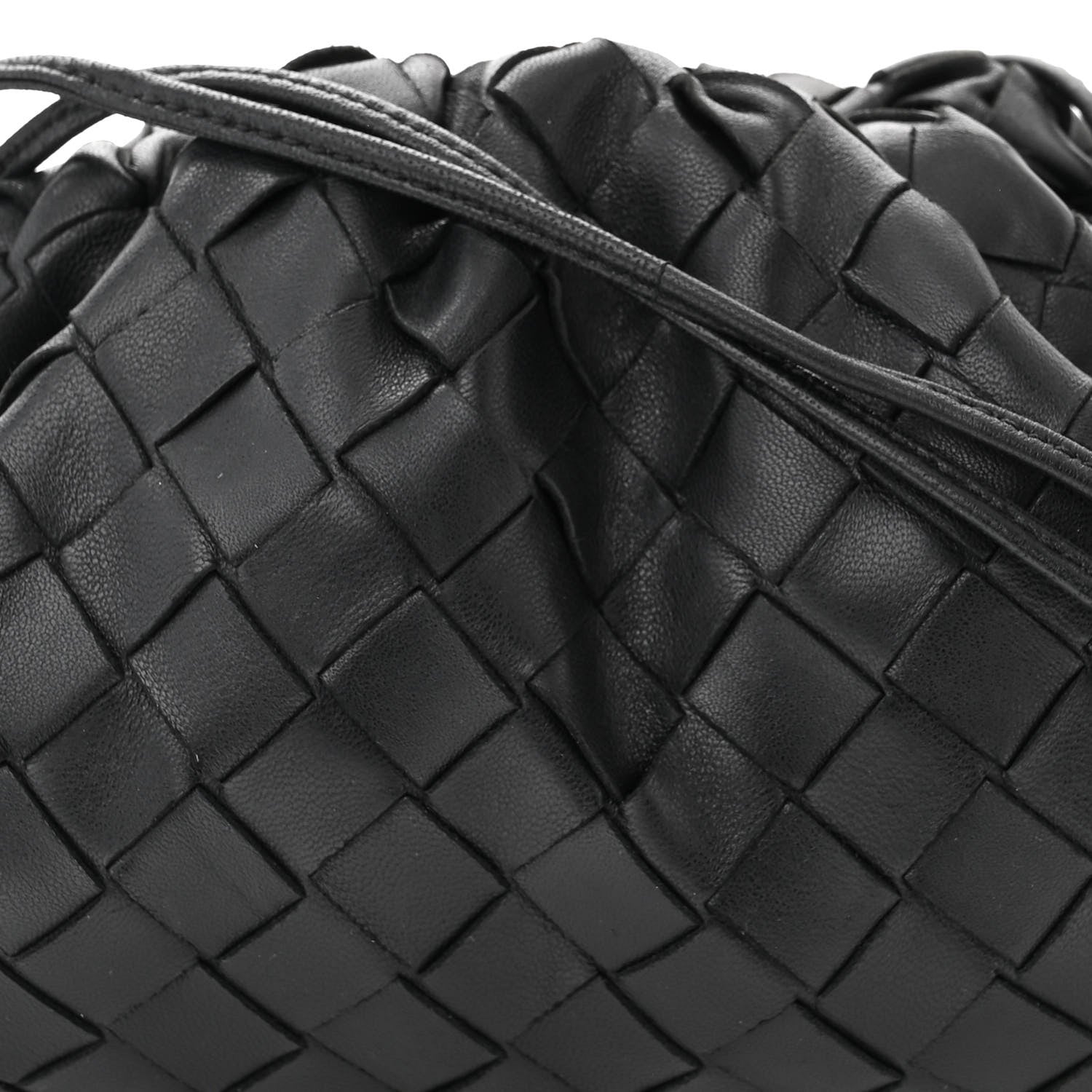Bottega Veneta BOTTEGA VENETA Nappa Intrecciato The Mini Pouch Black 7 of 9