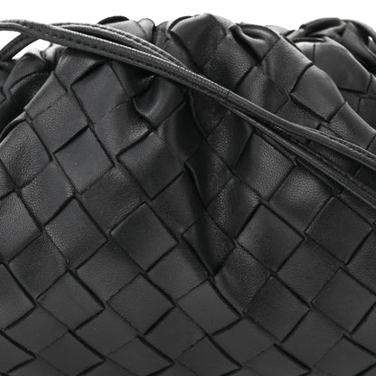 Bottega Veneta BOTTEGA VENETA Nappa Intrecciato The Mini Pouch Black 7 of 9