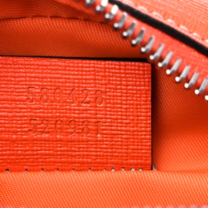 Gucci GG Supreme Childrens Hedgehog Crossbody Bag Orange 7 of 10