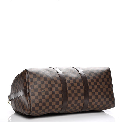 Louis Vuitton Damier Ebene Keepall Bandouliere 45 5 of 17