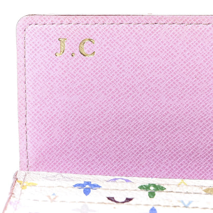 Louis Vuitton Monogram Multicolor Sarah Wallet White Litchi 7 of 11