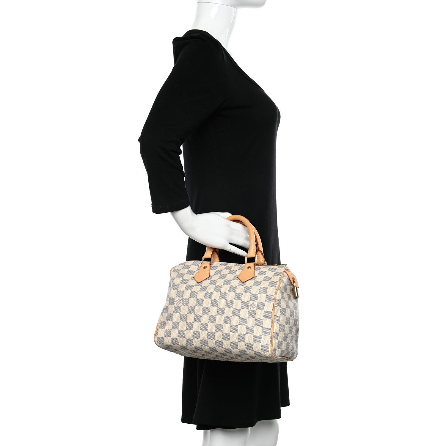 Louis Vuitton Damier Azur Speedy 25 2 of 13