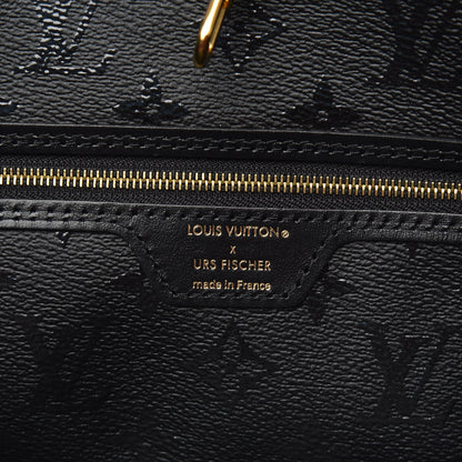 Louis Vuitton X UF Tufted Monogram Neverfull MM Black Red 6 of 10