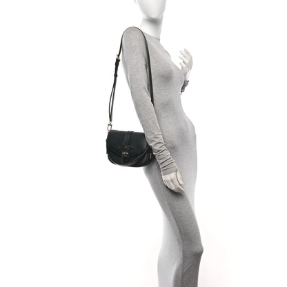 Louis Vuitton Epi Saumur BB Black 2 of 9