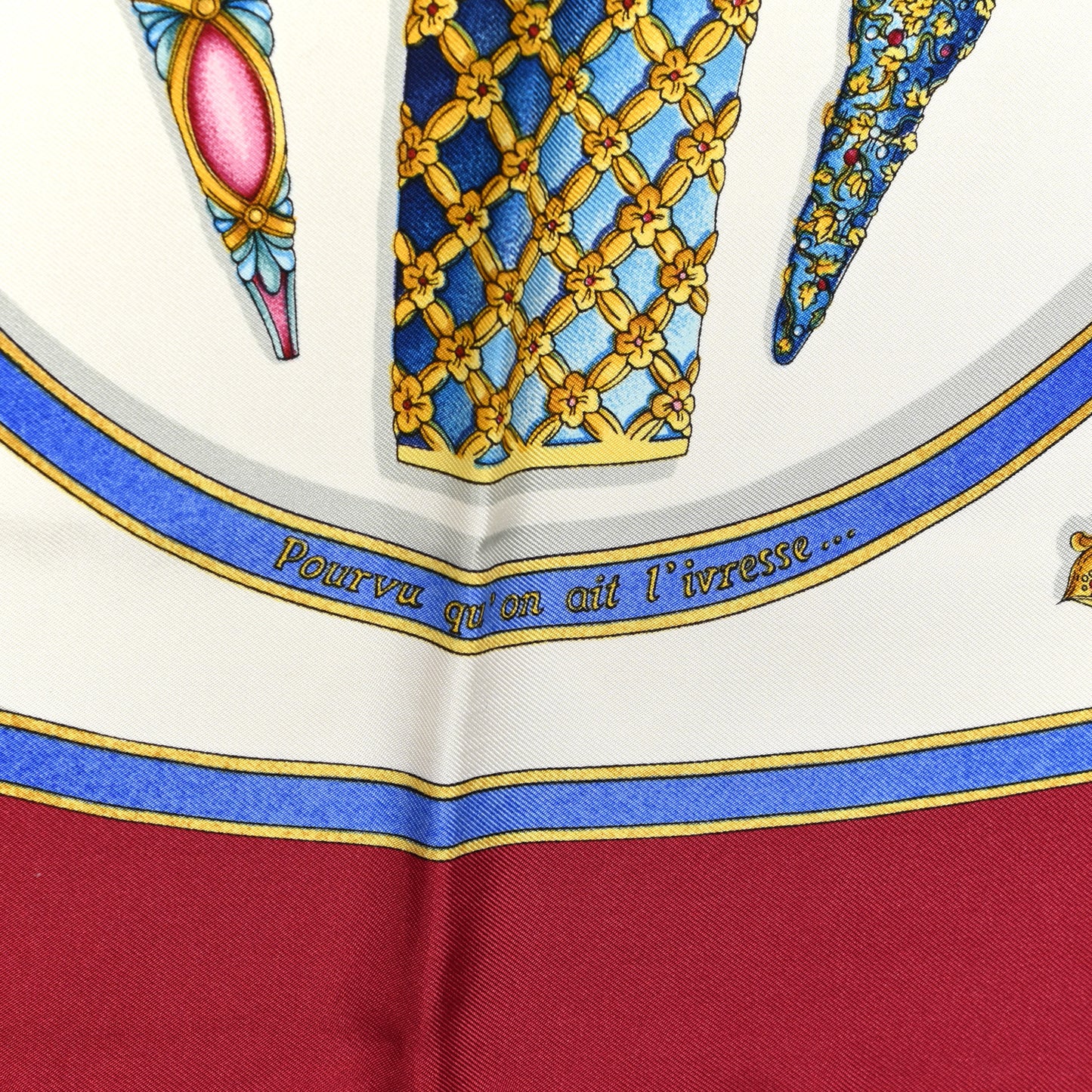 Silk Qu Importe Le Flacon Scarf 90
