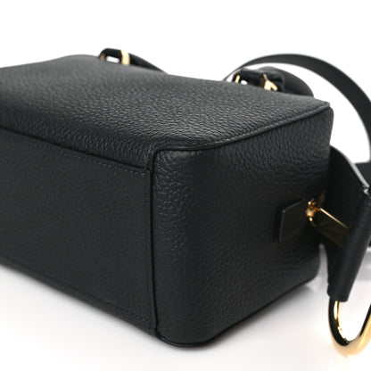 Delvaux Taurillon Soft Mini Cool Box Satchel Black 8 of 9