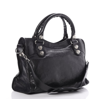 Balenciaga Agneau Giant 21 Silver Hardware City Black 3 of 7