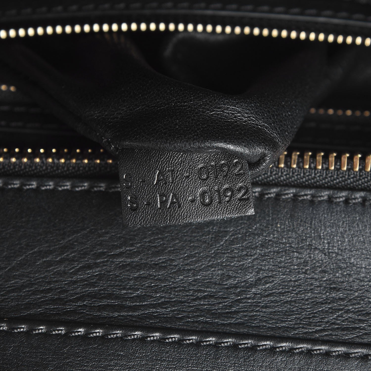 Celine Smooth Calfskin Mini Luggage Black 7 of 9