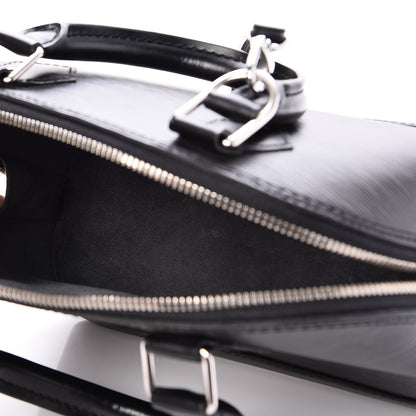 Louis Vuitton Epi Alma BB Black 6 of 8