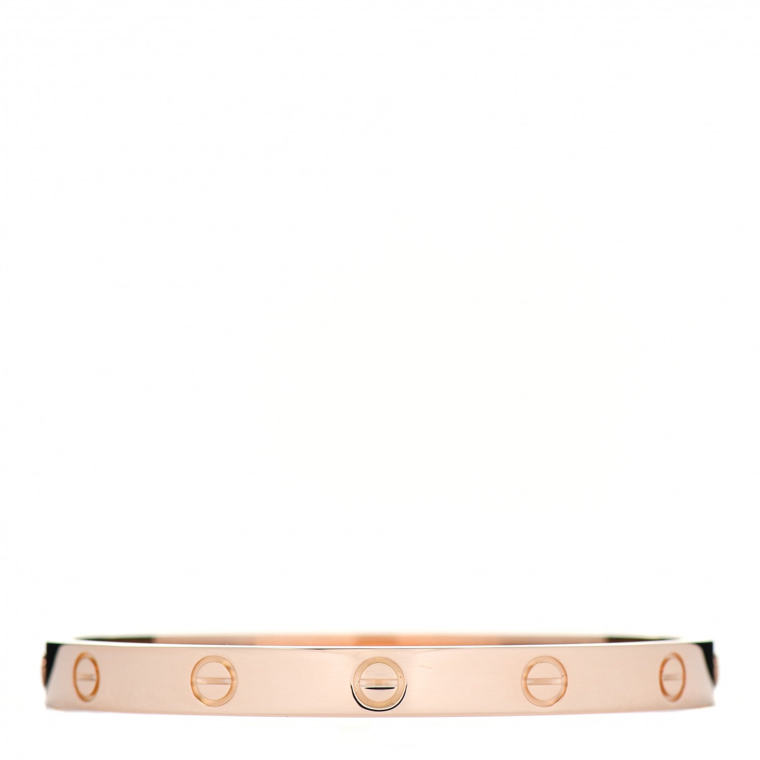 Cartier 18K Pink Gold LOVE Bracelet 17 1 of 5