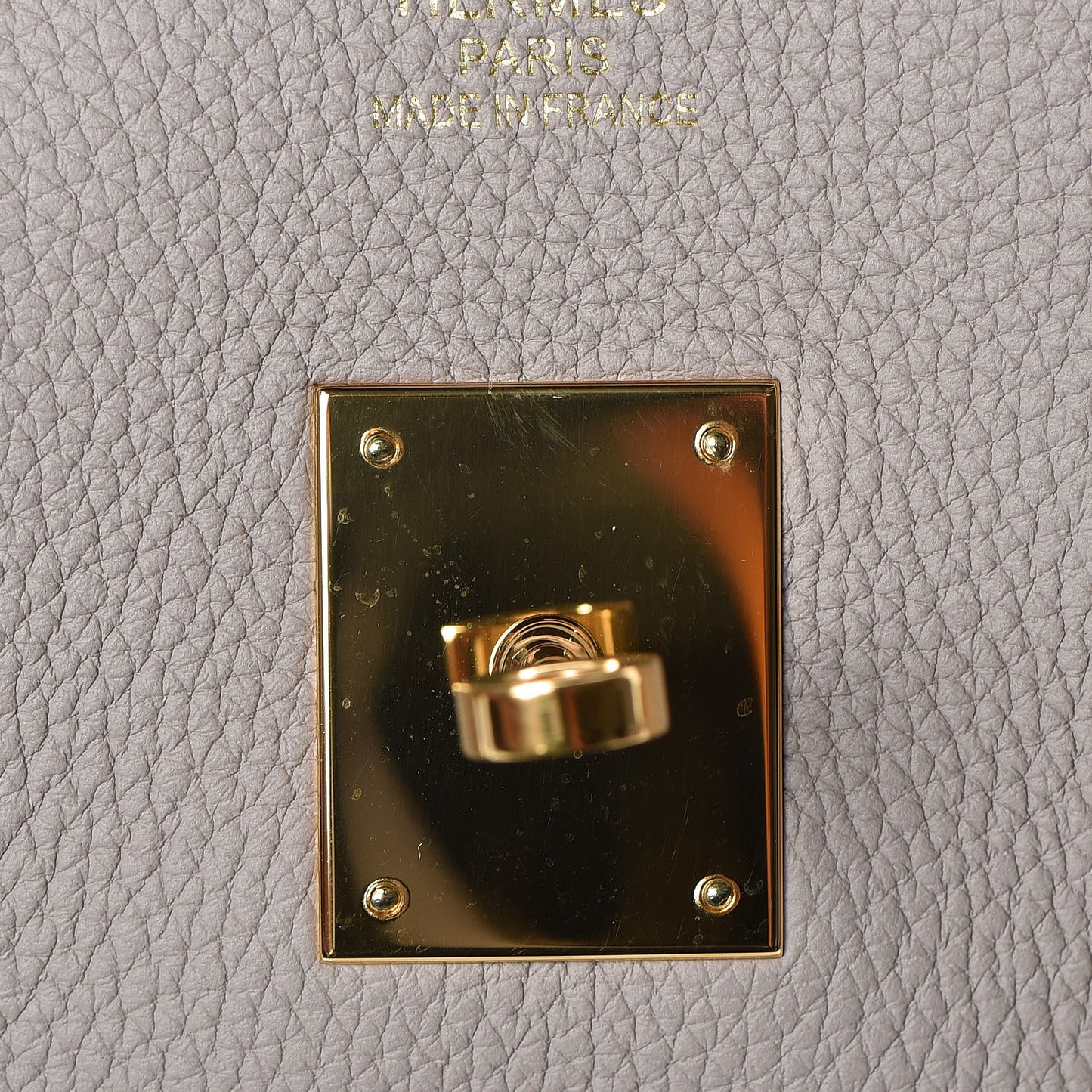 Togo Birkin 35 Gris Tourterelle