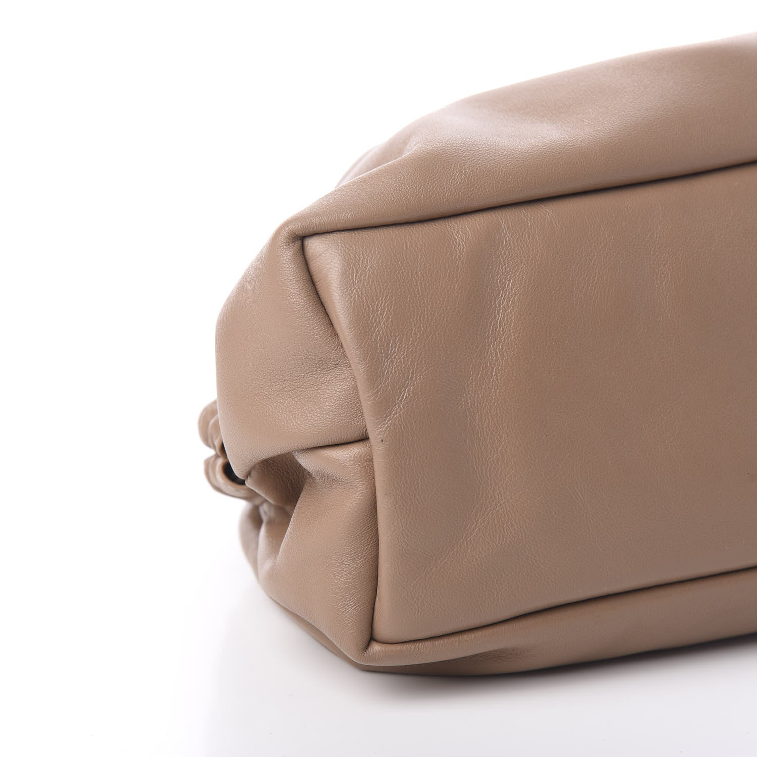 Mansur Gavriel Lambskin Cloud Clutch Biscotto 7 of 9