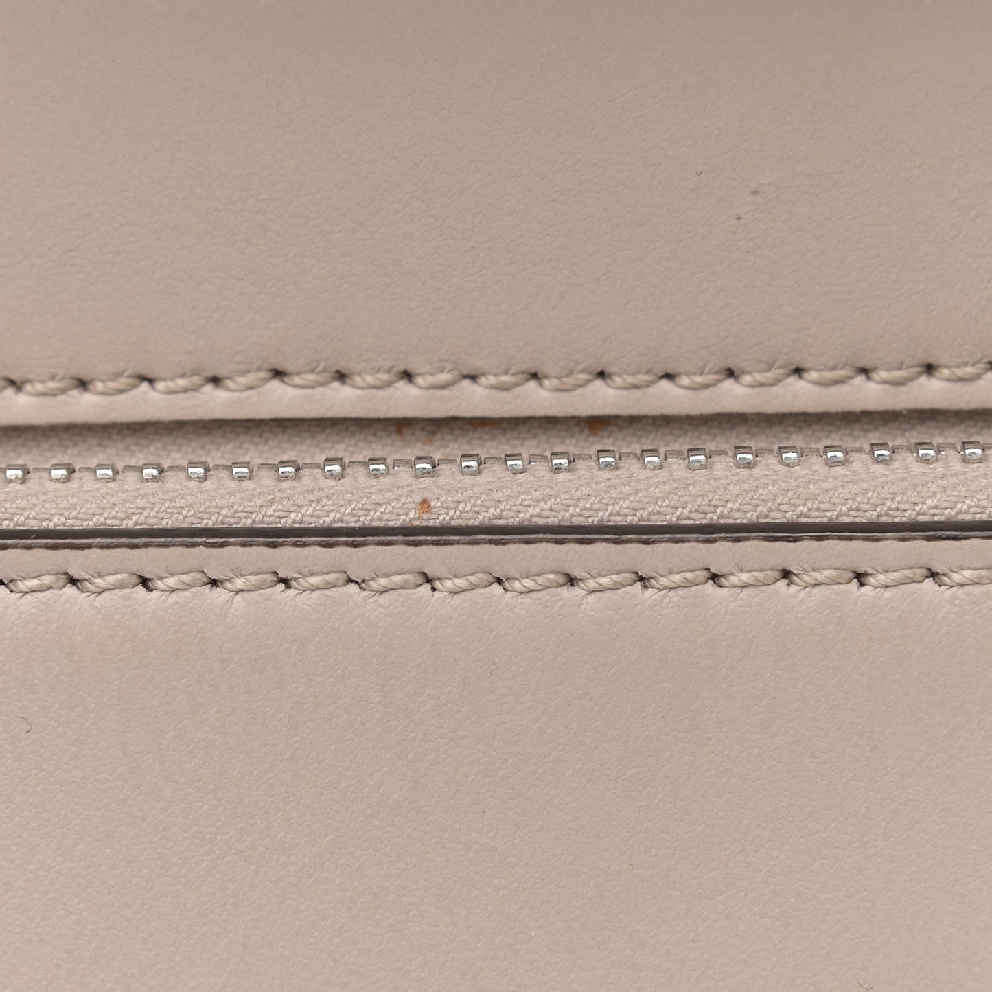 Vitello Baltico Dolce Shiny Nappa Lace Up DotCom Satchel Grigio Polvere