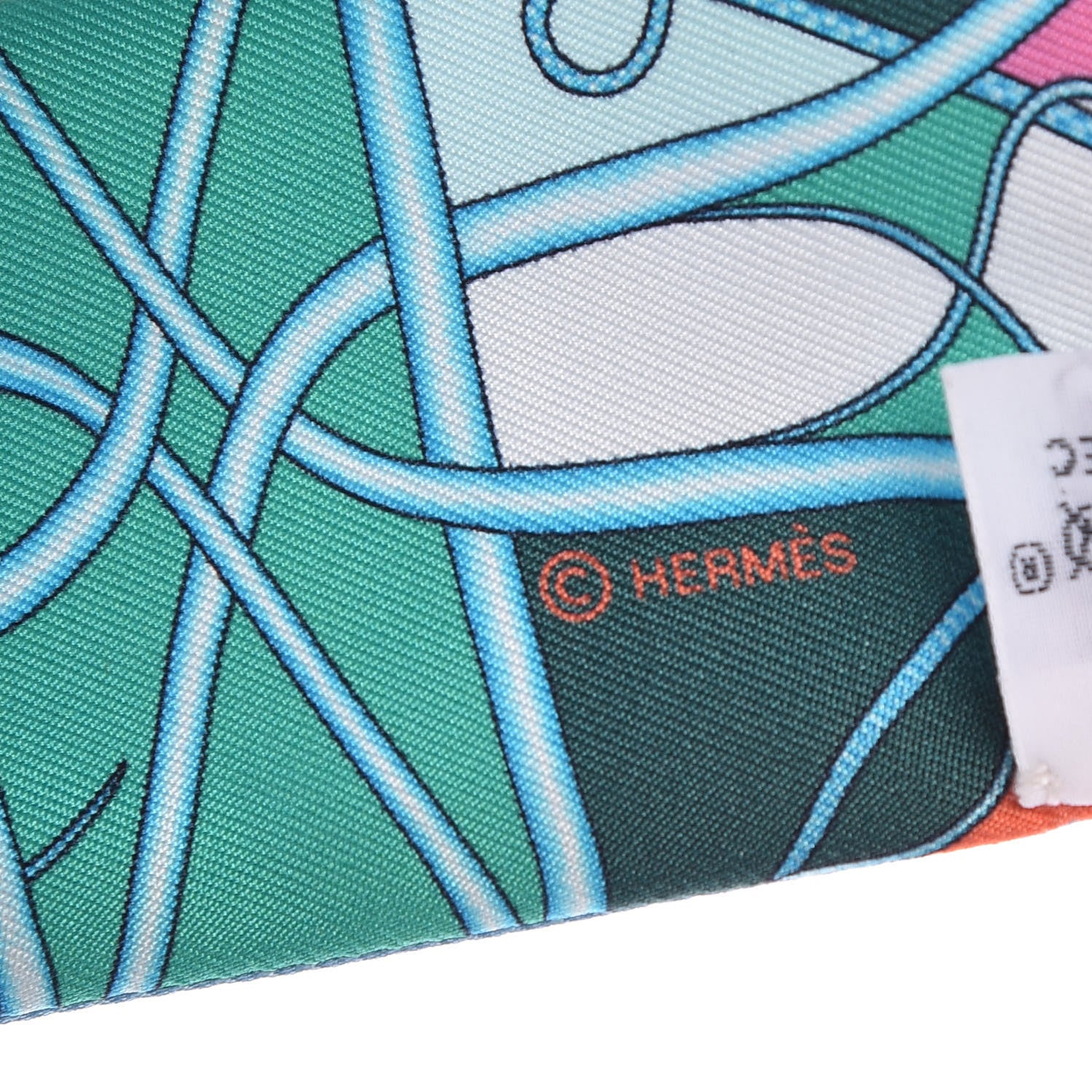 Hermes Silk Coup De Fouet Au Bloc Twilly 4 of 5