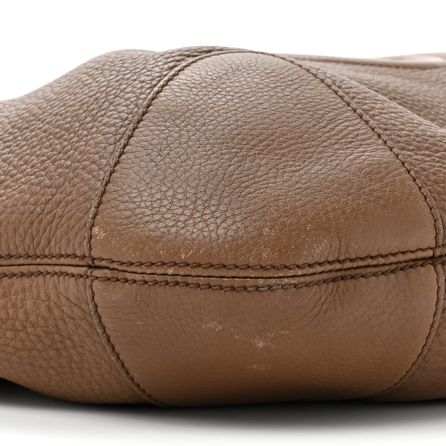 Cellarius Calfskin Medium Soho Chain Hobo Acero