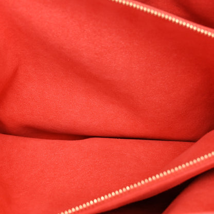 Louis Vuitton Lambskin Embossed Monogram LV Garden Coussin MM Navy Blue 6 of 11