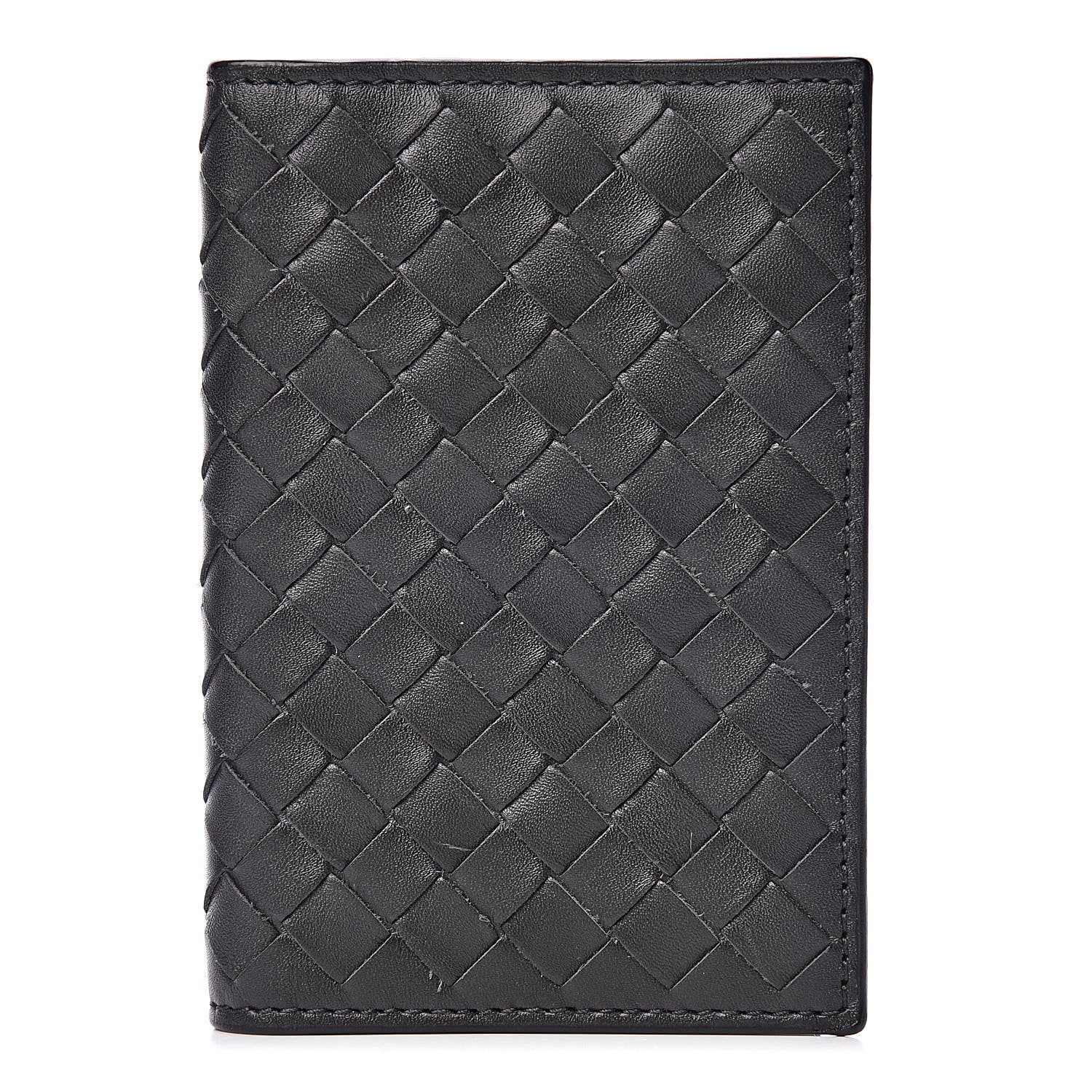Bottega Veneta Intrecciato VN Card Case Ferro 1 of 9