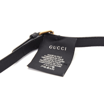 Gucci Lambskin Strass Sun Visor M Black 5 of 8