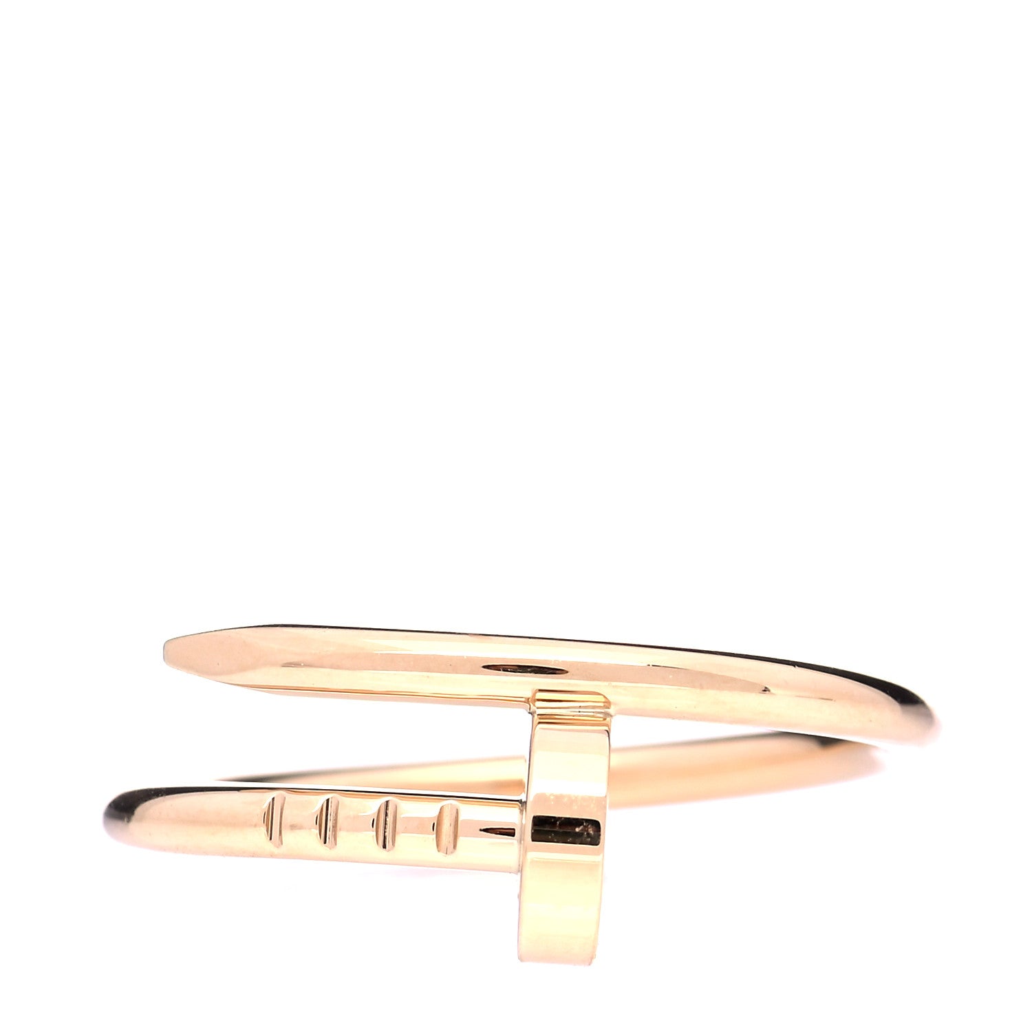 Cartier 18K Yellow Gold Small Juste Un Clou Ring 51 5.75 1 of 5