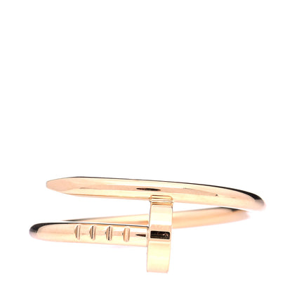 Cartier 18K Yellow Gold Small Juste Un Clou Ring 51 5.75 1 of 5