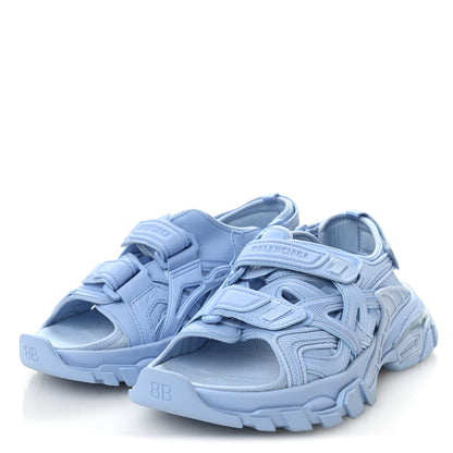 Balenciaga Neoprene Rubber Womens Track Sandals6 Baby 36 Light Blue 3 of 9