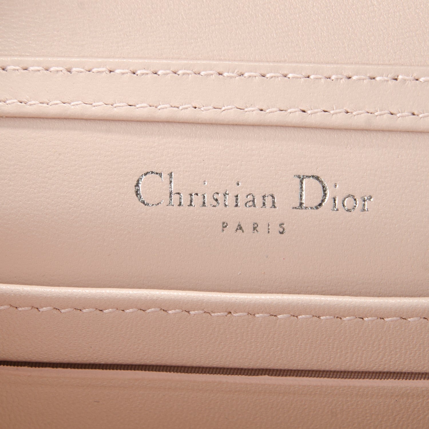 Christian Dior Ceramic Effect Deerskin Baby Diorama Flap Bag Gold 6 of 8
