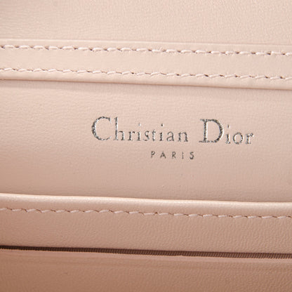 Christian Dior Ceramic Effect Deerskin Baby Diorama Flap Bag Gold 6 of 8