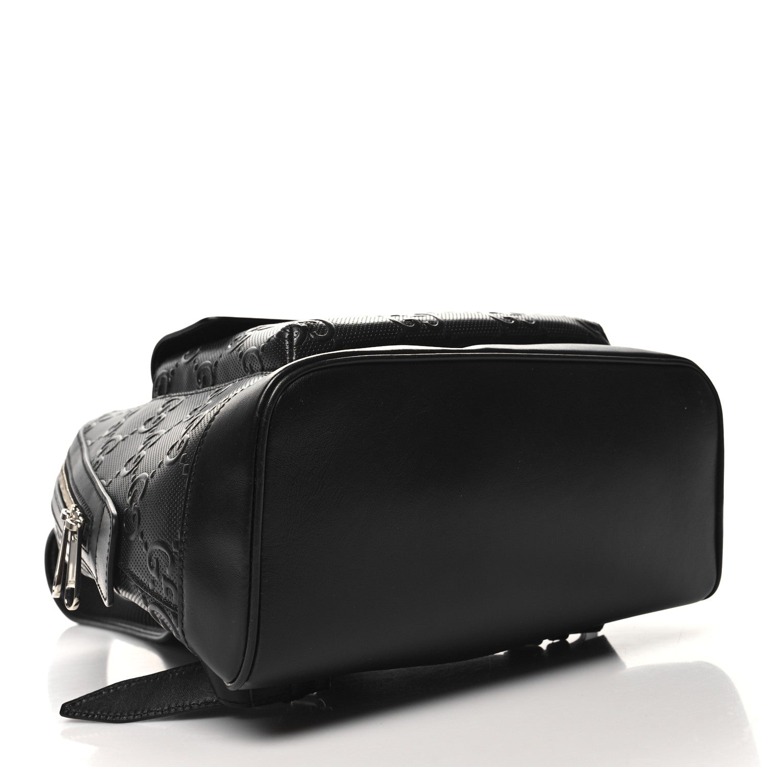 Gucci Calfskin GG Tennis Embossed Backpack Black 4 of 10