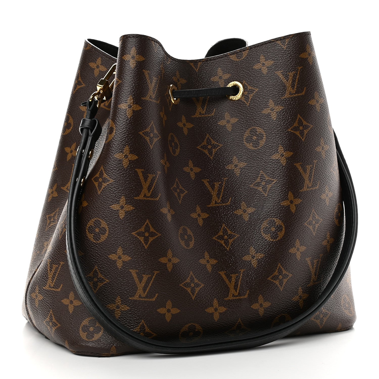 Louis Vuitton Monogram Neonoe MM Black 3 of 16