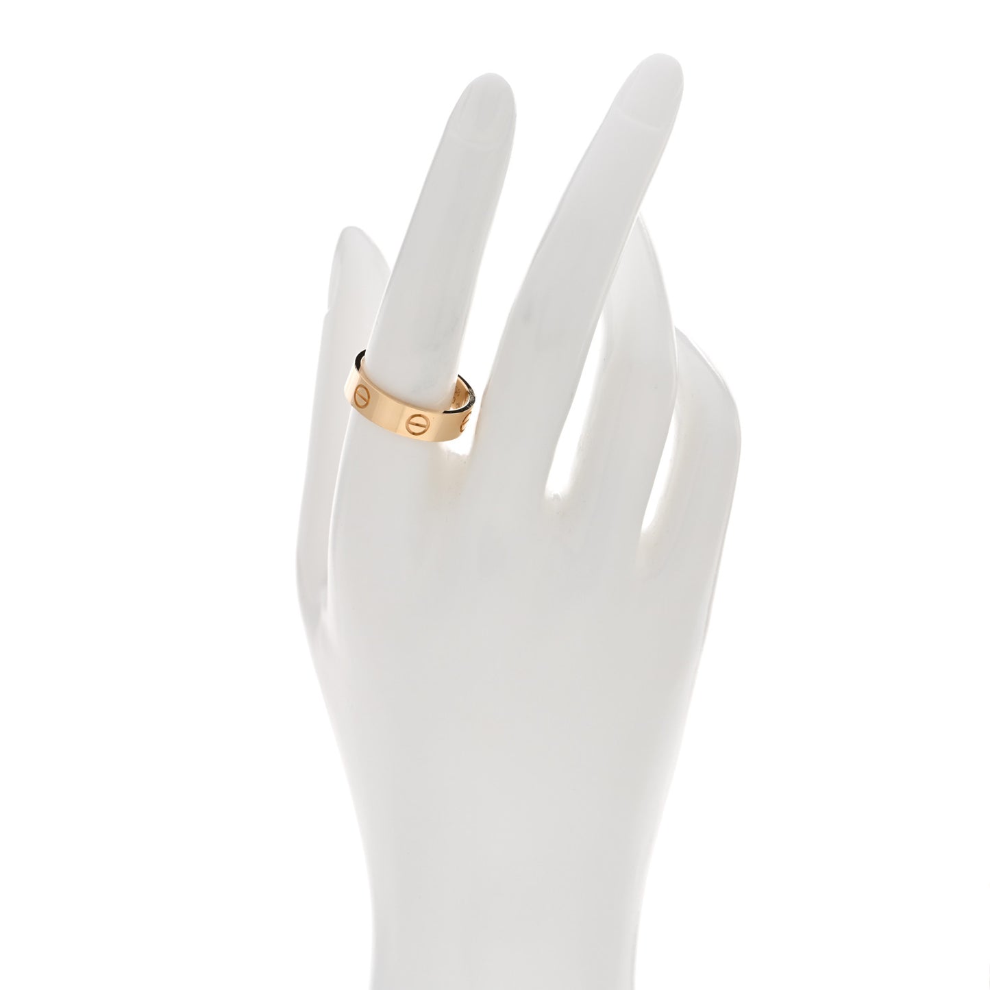 18K Yellow Gold 5.5mm LOVE Ring 58 8.25