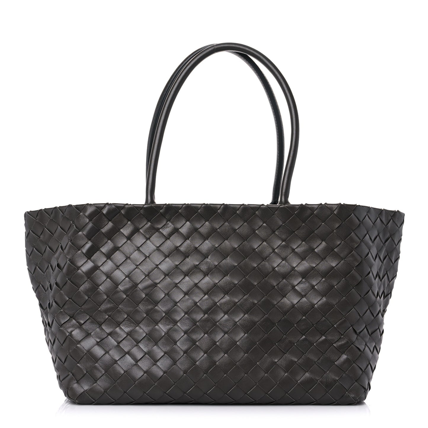 Nappa Intrecciato Tote Bag Thunder