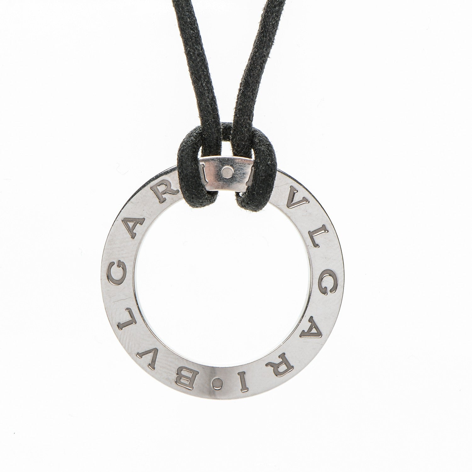 Bulgari 18K White Gold BVLGARI BVLGARI Pendant Necklace 4 of 6
