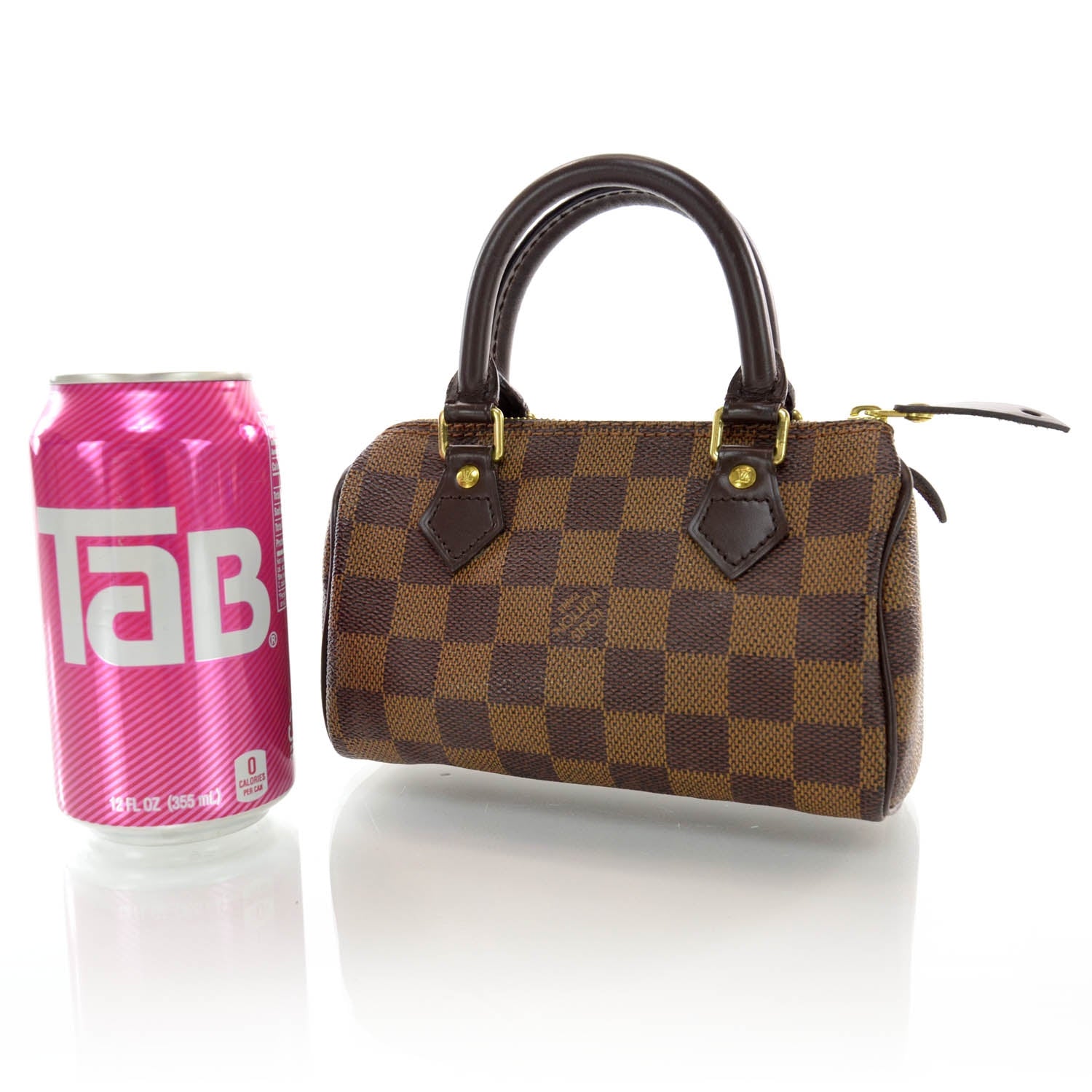 Louis Vuitton Damier Ebene Mini Sac HL Speedy 2 of 6