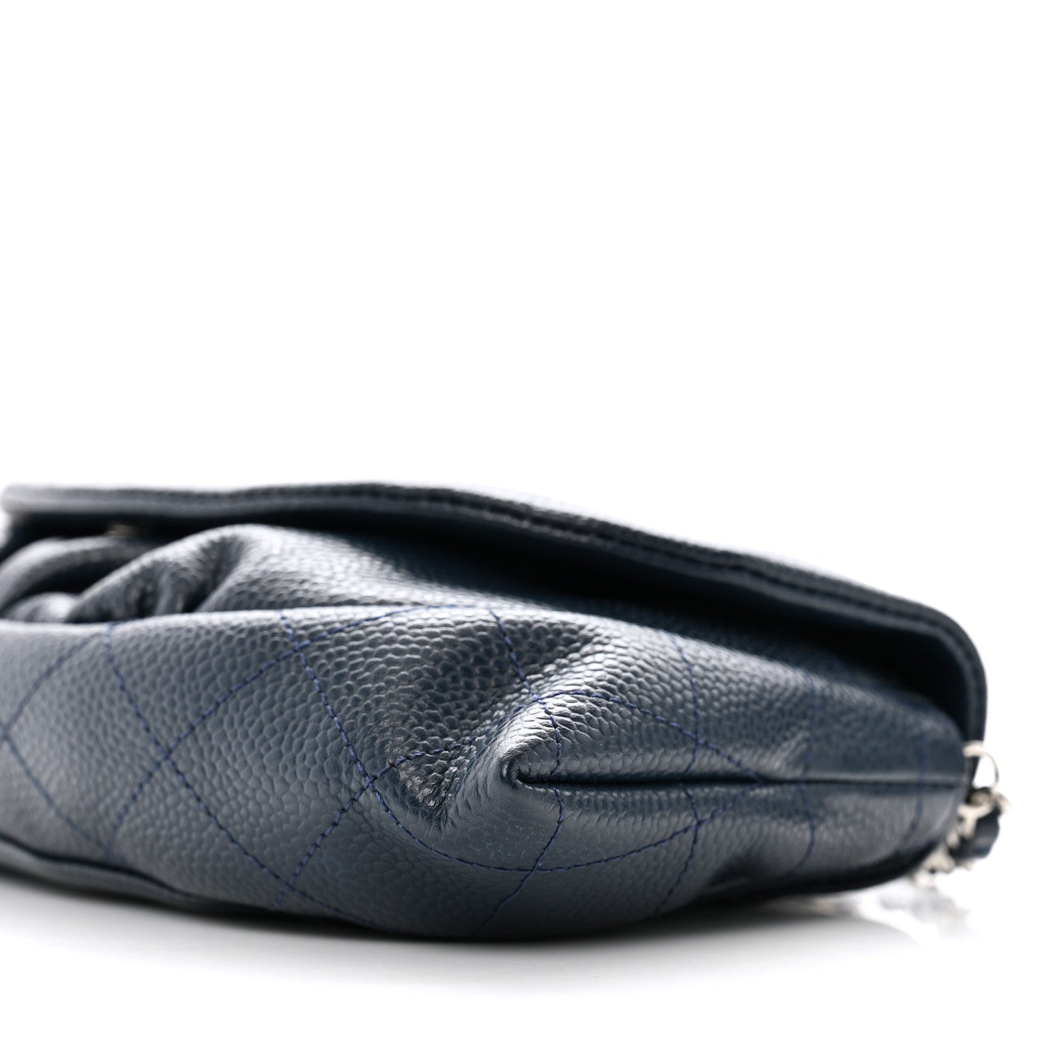 Chanel Caviar Half Moon Wallet On Chain WOC Marine 11 of 14