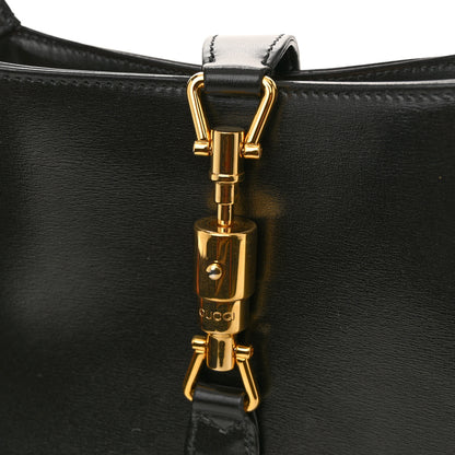 Gucci Boarded Dyana Lux Calfskin Small Jackie 1961 Hobo Black 12 of 12