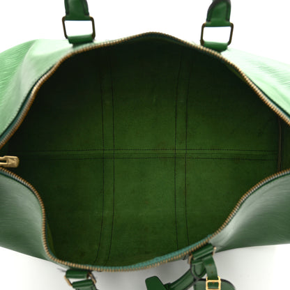 Louis Vuitton Epi Keepall 50 Borneo 5 of 13