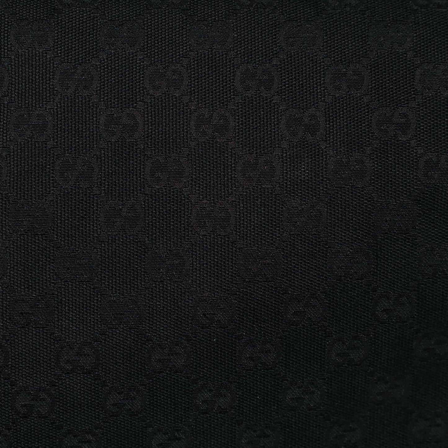 GG Monogram Web Medium Collapsible Carry On Duffle Black