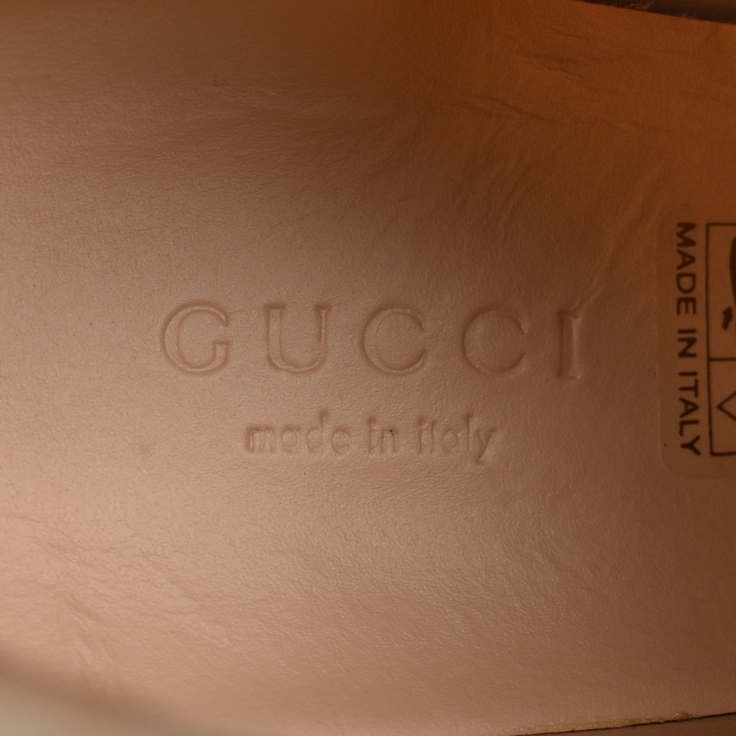 Gucci Calfskin GG Supreme Monogram Nappa Quilted Lace Up Ankle Boots 37 Mystic White Beige 7 of 12