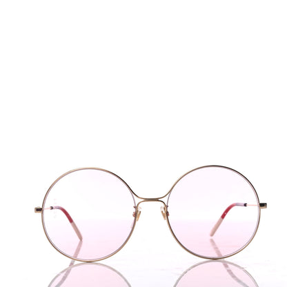 Gucci Round Sunglasses GG0395S Red Blue White 2 of 8