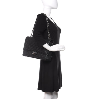 Chanel Caviar Quilted Maxi Double Flap Black 2 of 11