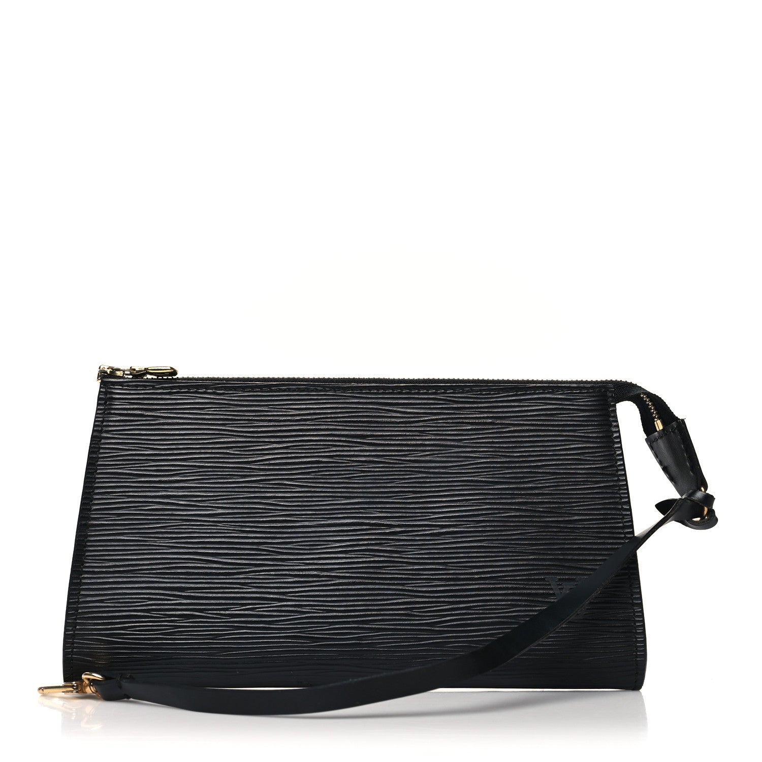 Louis Vuitton Epi Pochette Accessories 21 Black 1 of 11