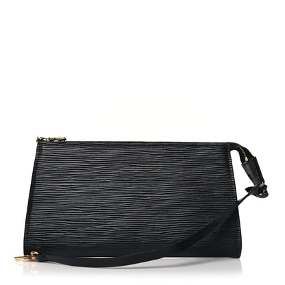 Louis Vuitton Epi Pochette Accessories 21 Black 1 of 11