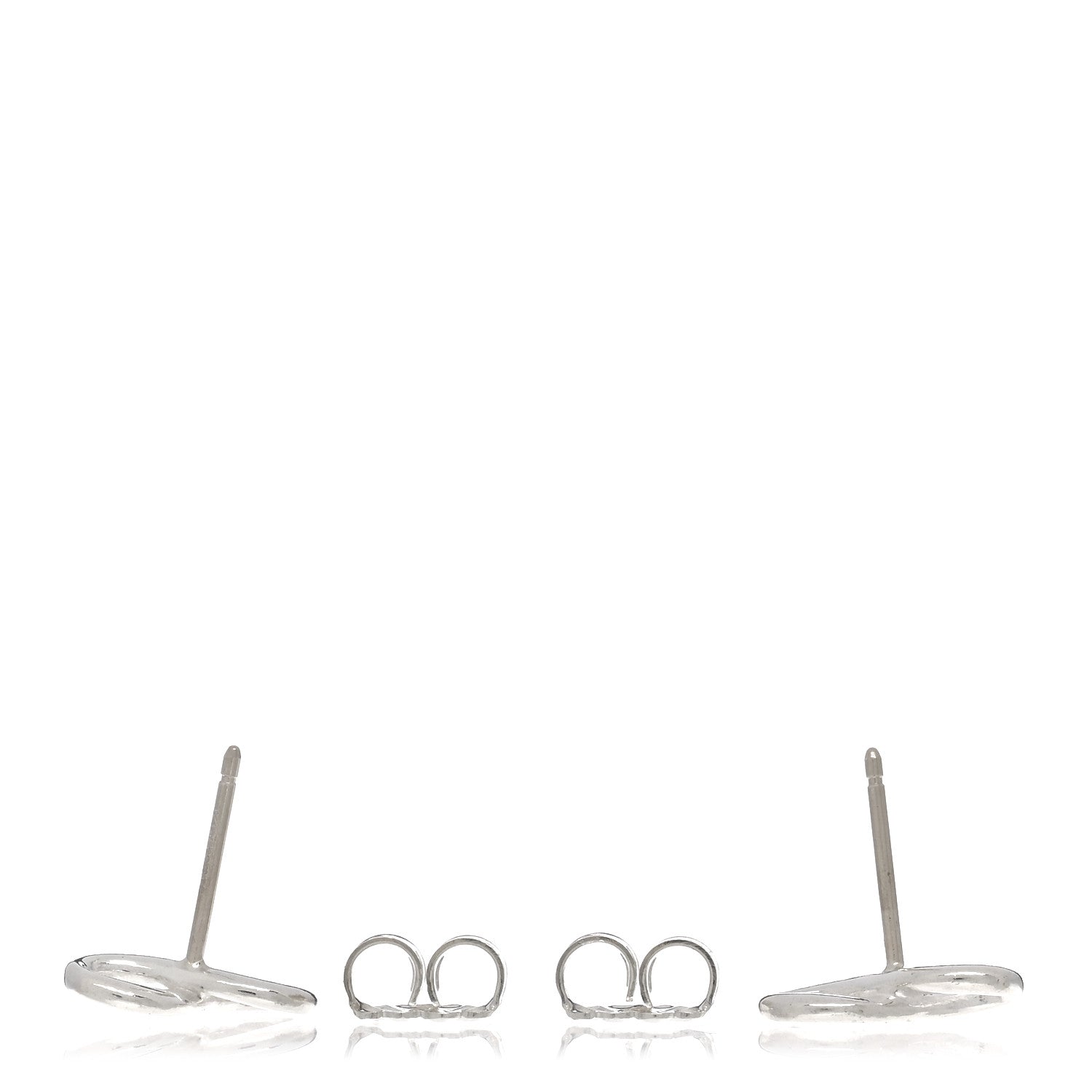 Tiffany Sterling Silver Infinity Earrings 3 of 4