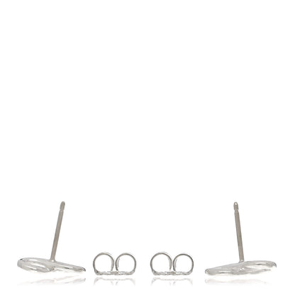 Tiffany Sterling Silver Infinity Earrings 3 of 4