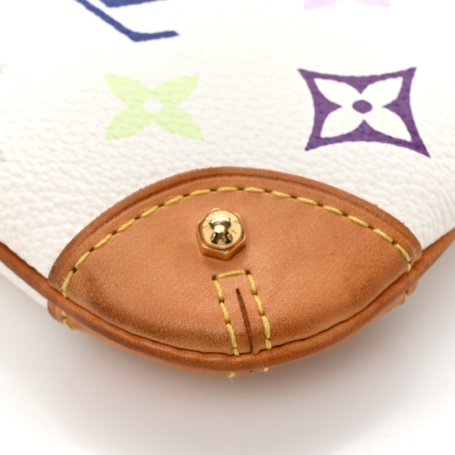 Louis Vuitton Monogram Multicolor Pochette Milla MM White 10 of 12