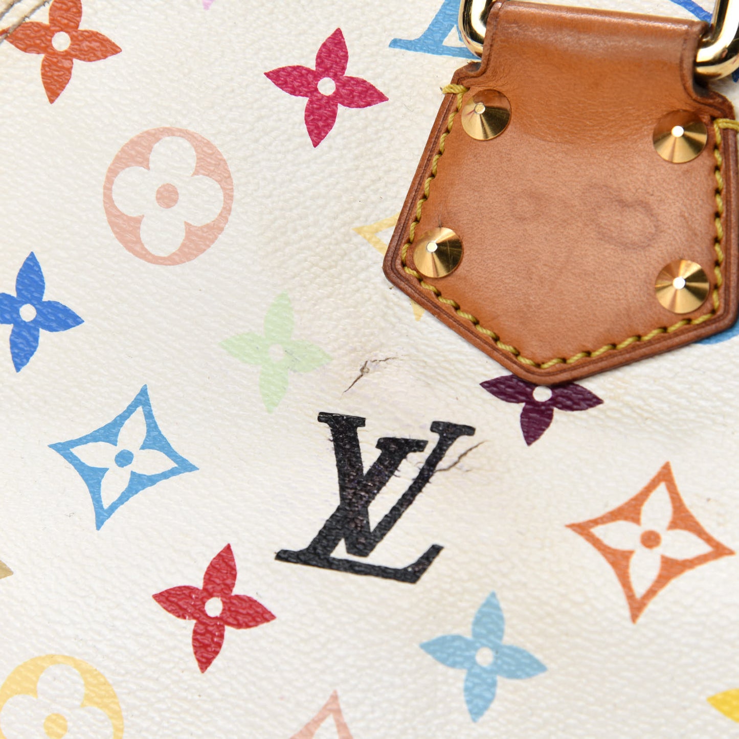 Monogram Multicolor Alma White