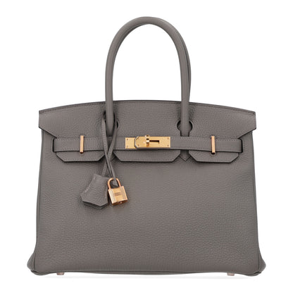 Hermes Togo Birkin 30 Gris Meyer 1 of 10