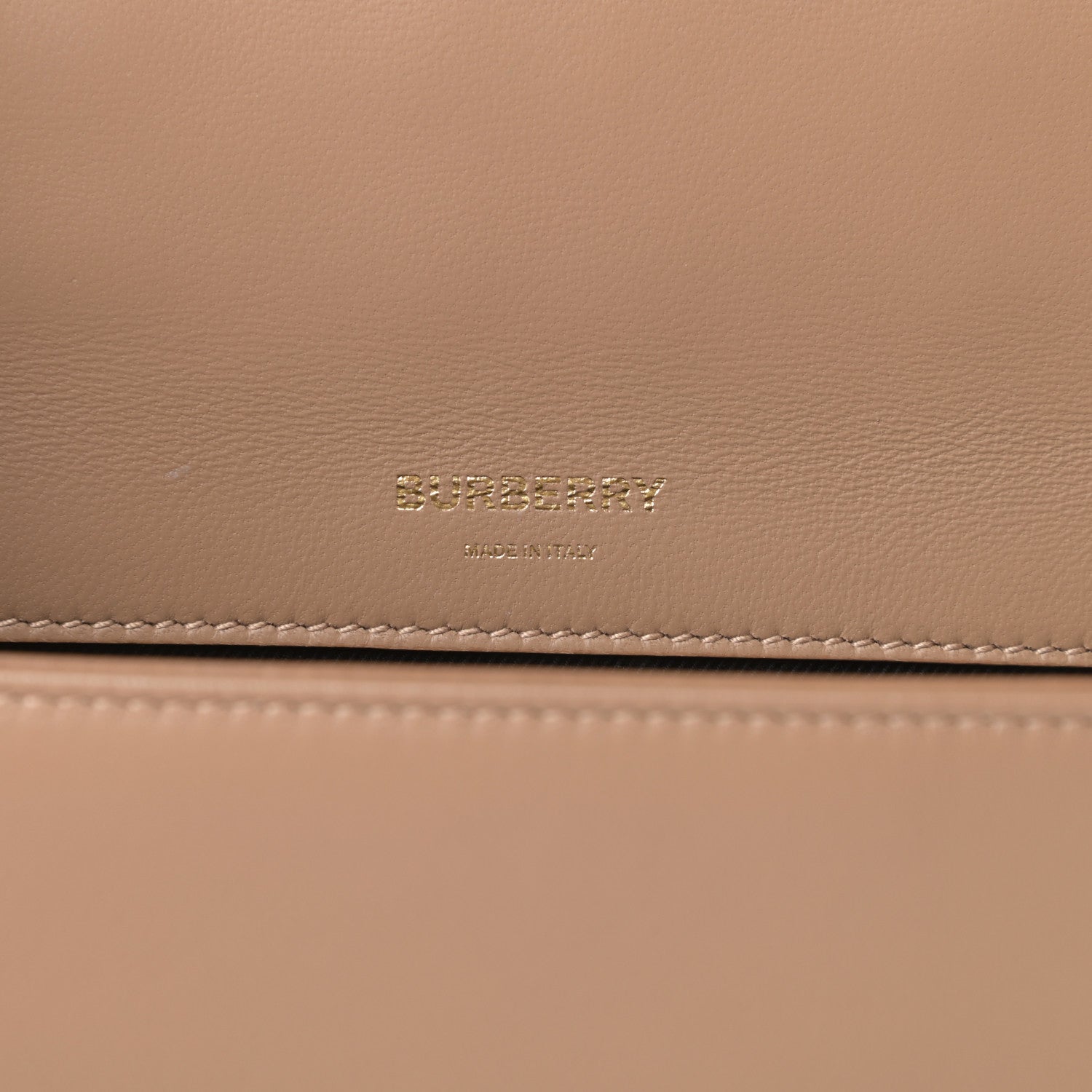 Burberry Lambskin Quilted Small Lola Bag Camel 6 of 11